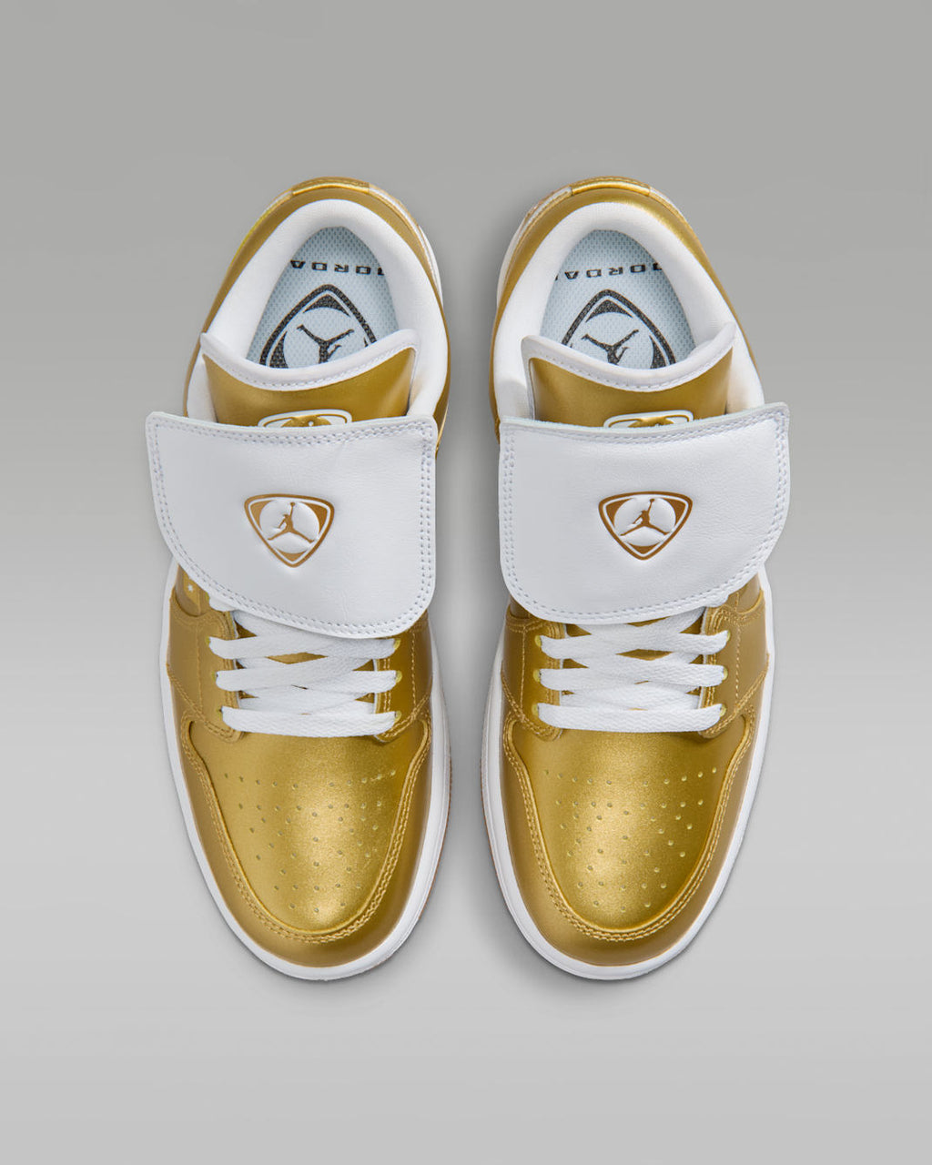 Gold/White — Air Jordan 1 Low IR2304-703