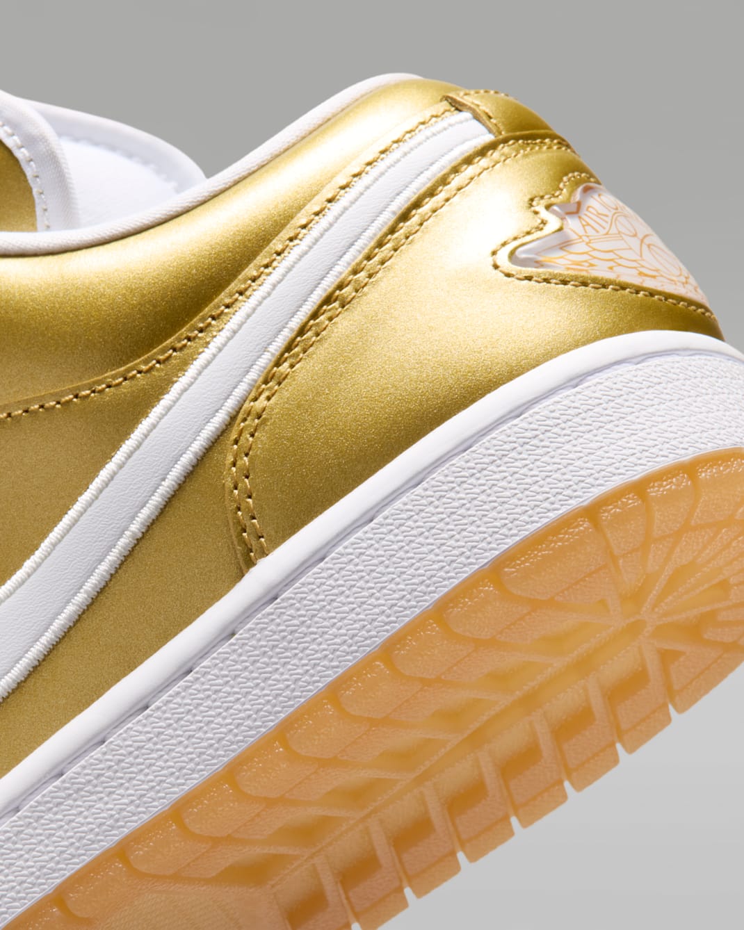Gold/White — Air Jordan 1 Low IR2304-703
