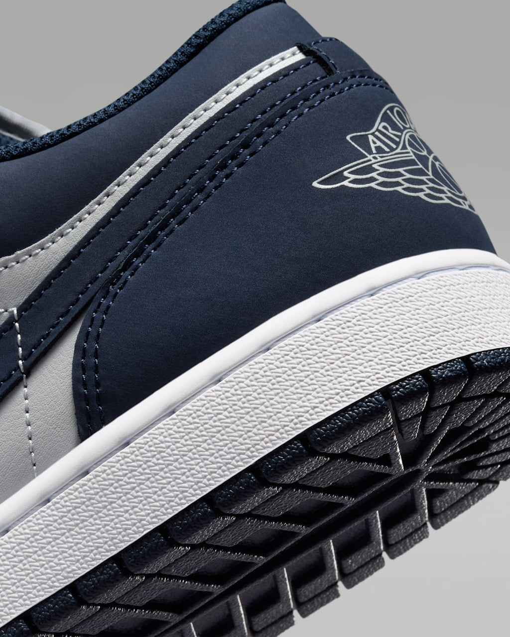 Obsidian/Grey — Air Jordan 1 Low IV6045-451