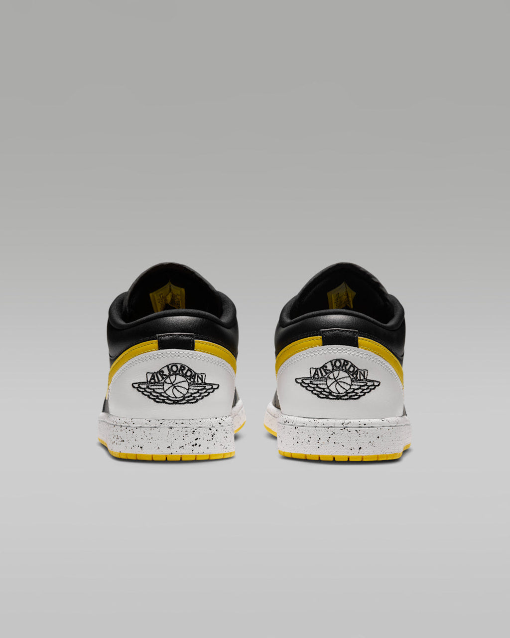 Men's Shoes - Black/White/Tour Yellow — Air Jordan 1 Low SE IX3529-010
