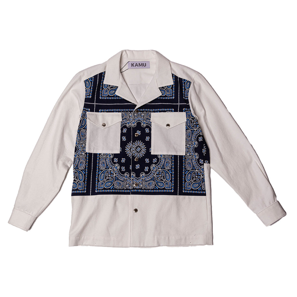 Denim Shirt Jacket by Kamu — product image