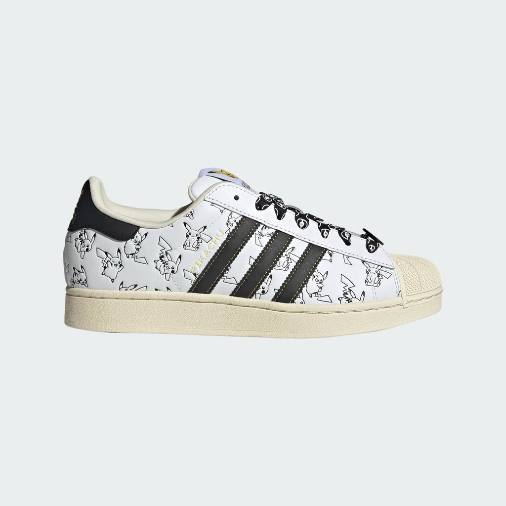 White Pikachu — Adidas Pokemon Superstar II — product image