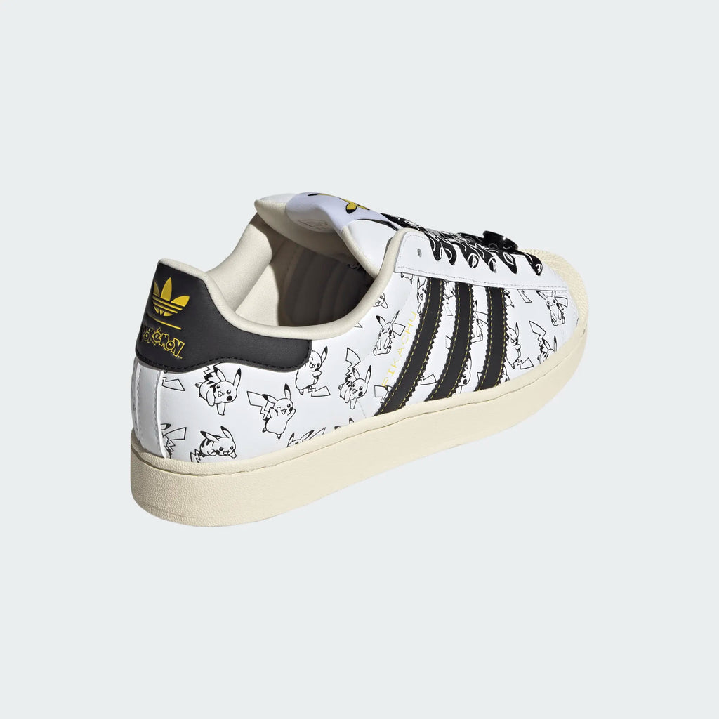 White Pikachu — Adidas Pokemon Superstar II — product image