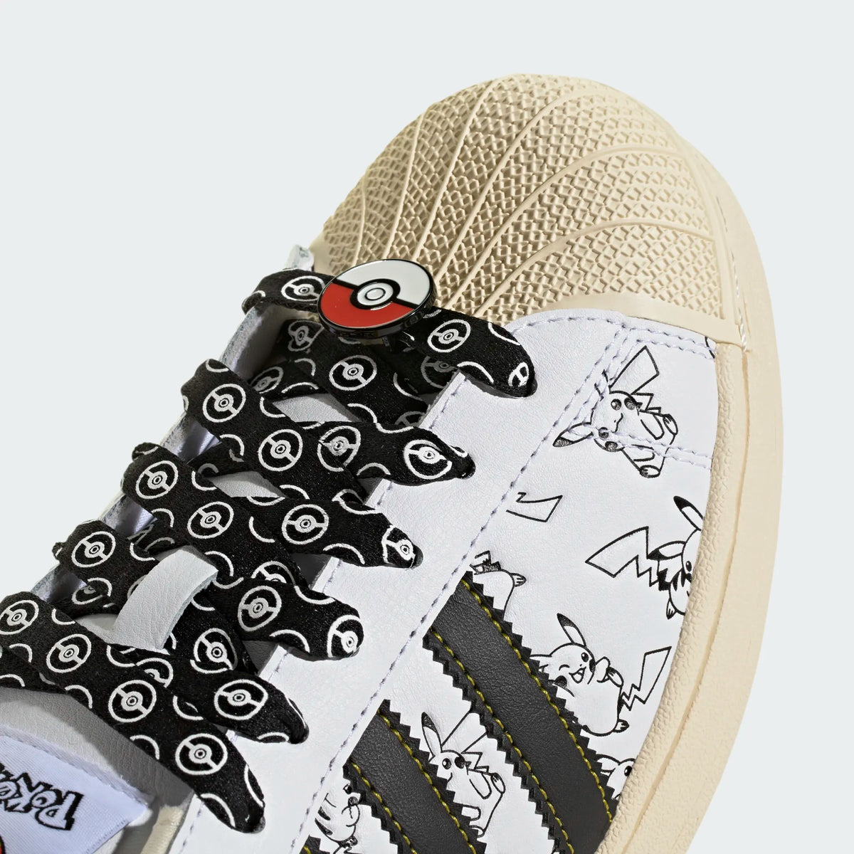 White Pikachu — Adidas Pokemon Superstar II — product image