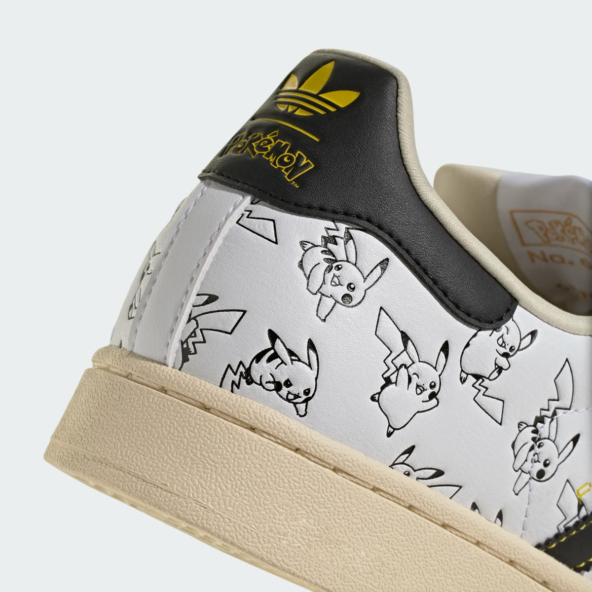 White Pikachu — Adidas Pokemon Superstar II — product image