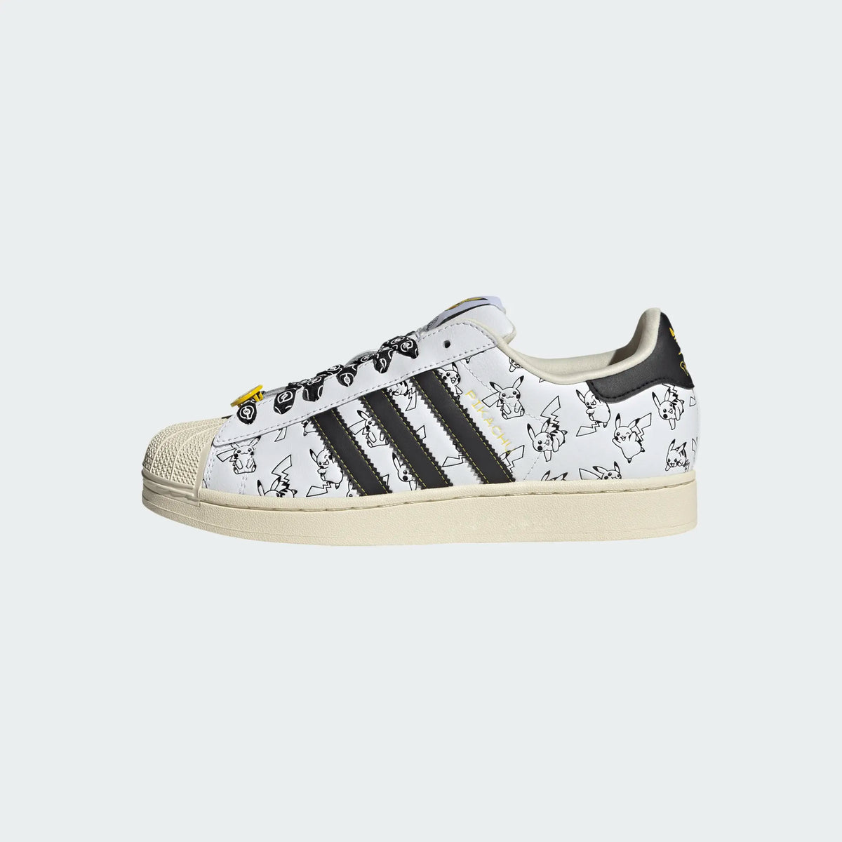 White Pikachu — Adidas Pokemon Superstar II — product image