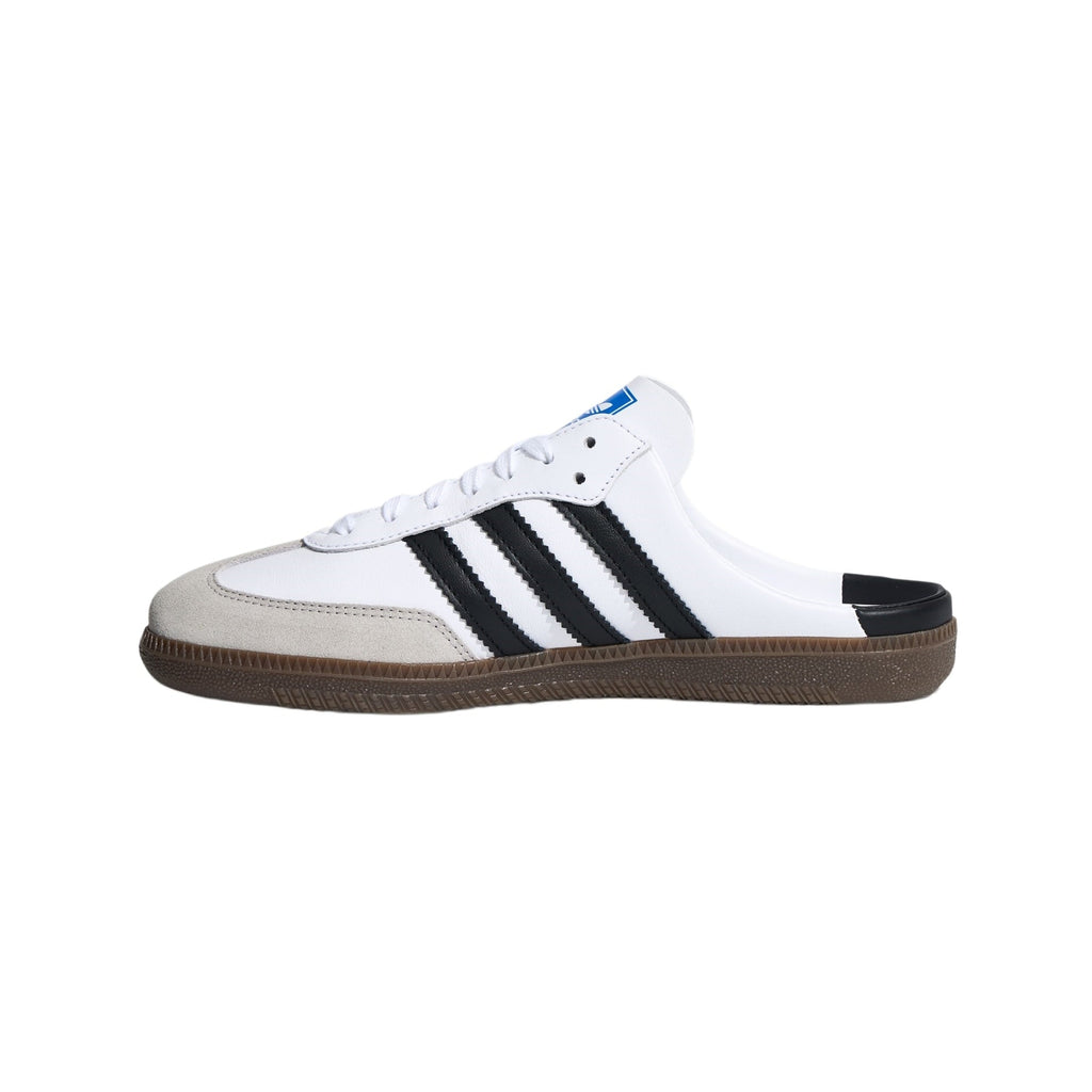 adidas Samba OG Mule Cloud White/Core Black/Gold Metallic Backless Sneakers - LB3814