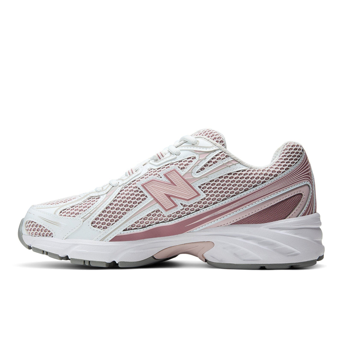 New Balance 740 U74078Z White / Pink / Silver Sneakers