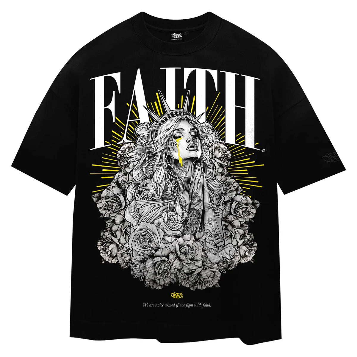 Faith Statue of Liberty T-Shirt by Gusto — product image
