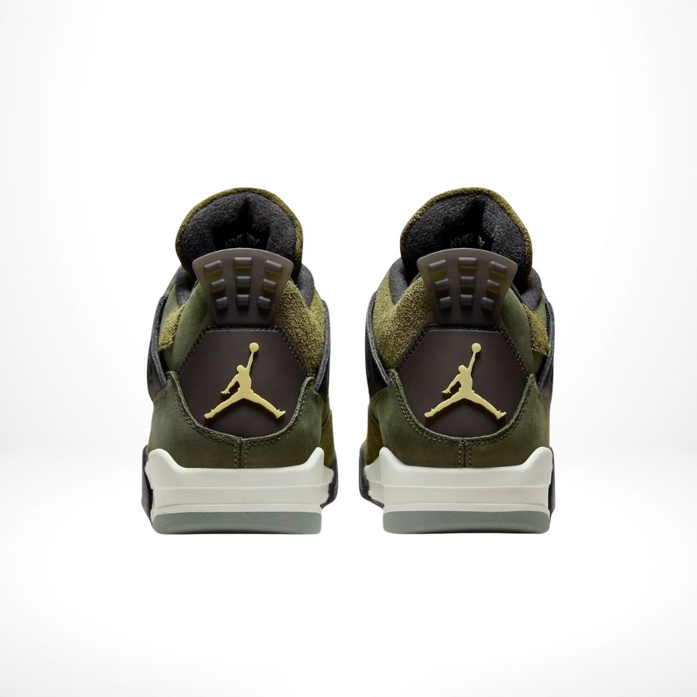 Craft Medium Olive Canvas SE — Air Jordan 4 Retro — product image