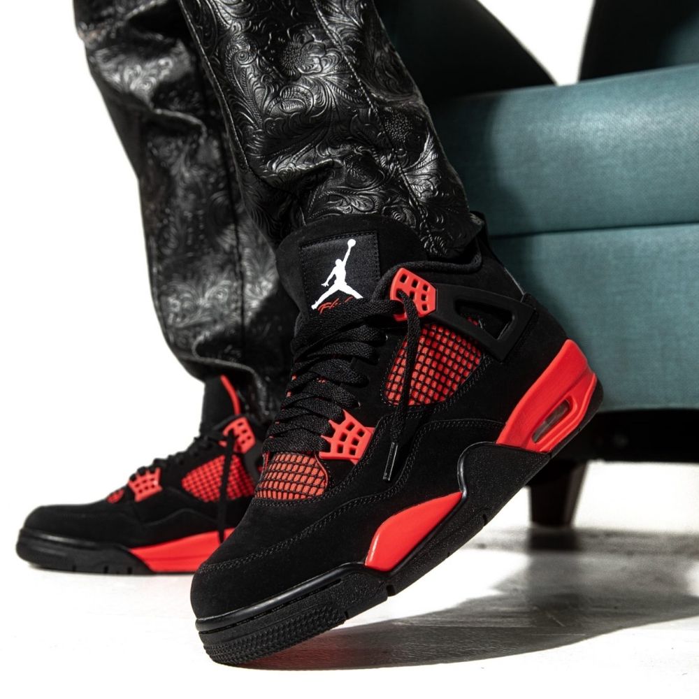 Red Thunder — Air Jordan 4 Retro — product image