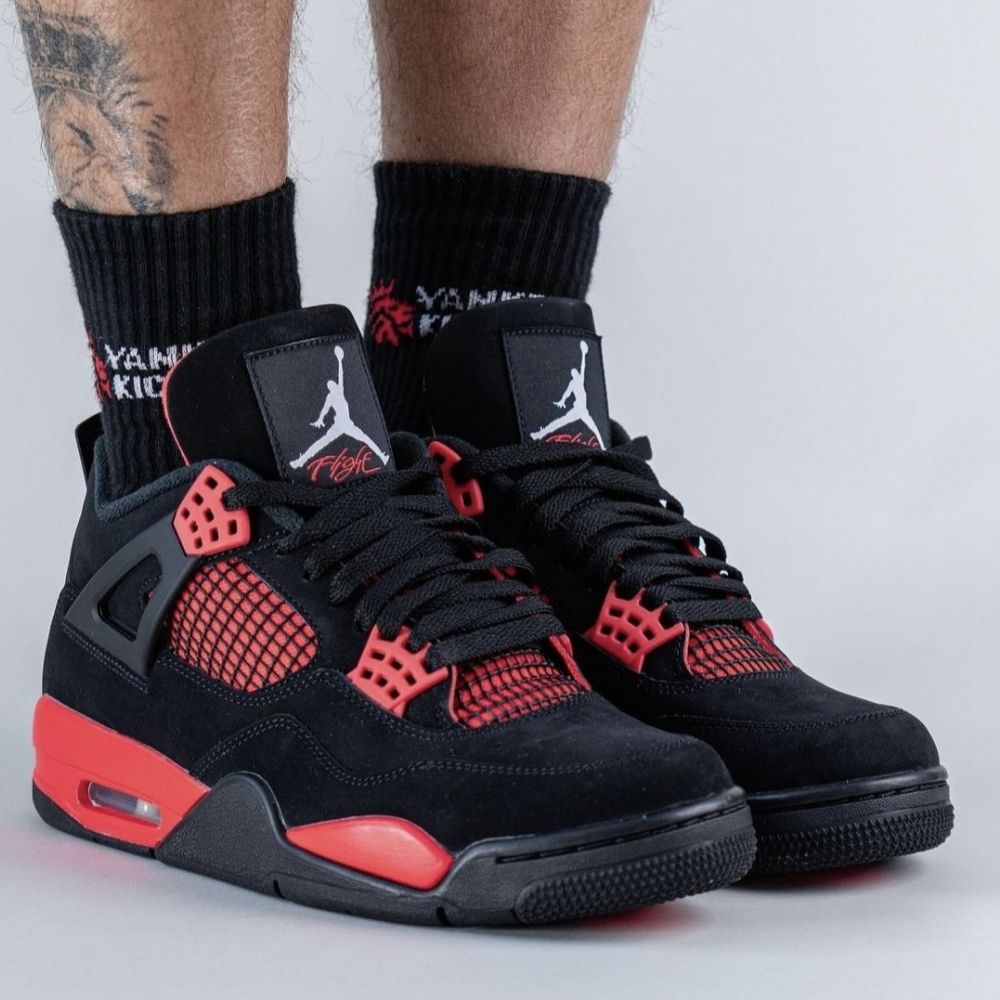 Red Thunder — Air Jordan 4 Retro — product image