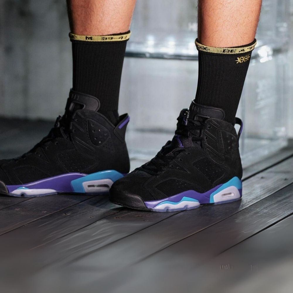 Aqua Black — Air Jordan 6 Retro — product image