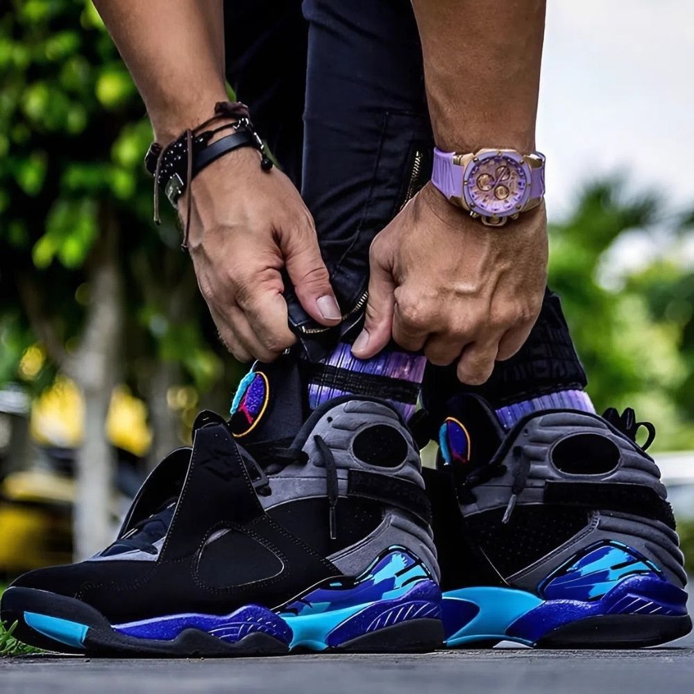 Aqua Black Bright Concord 2025 — Air Jordan 8 Retro — product image