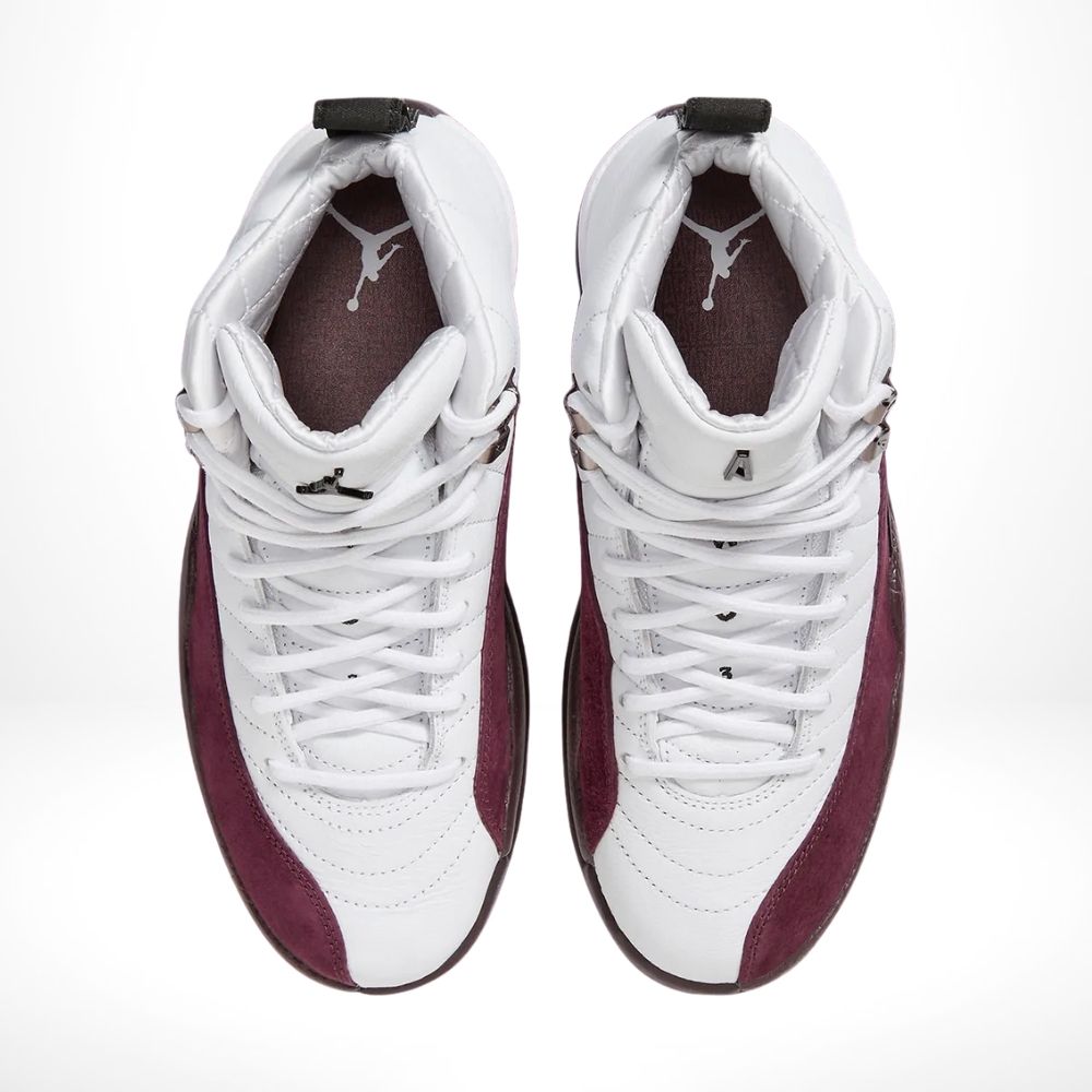 A Ma Maniére x Air Jordan 12 Retro White Burgundy Crush — product image