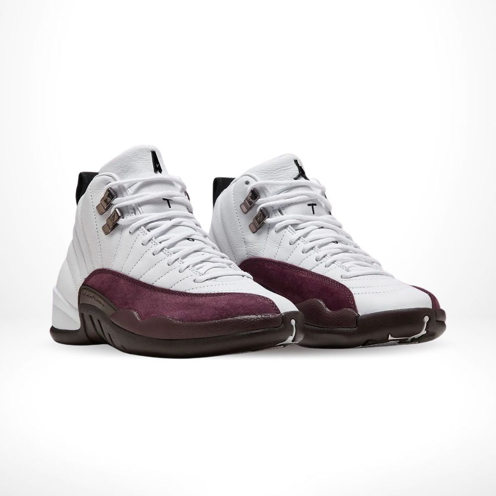 A Ma Maniére x Air Jordan 12 Retro White Burgundy Crush — product image