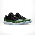 Green Snakeskin — Air Jordan 11 Retro Low — product image