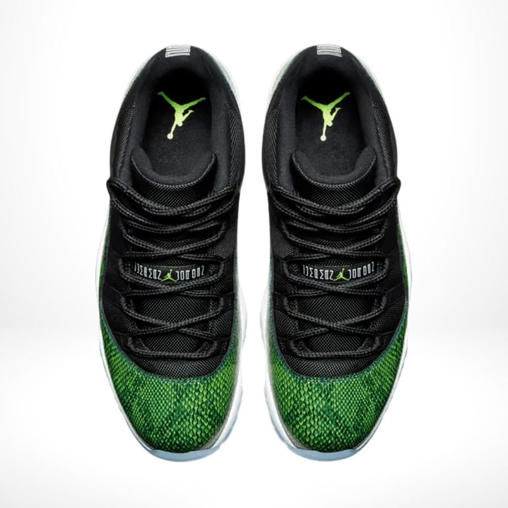 Green Snakeskin — Air Jordan 11 Retro Low — product image