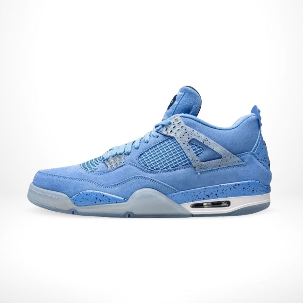 UNC University Blue PE — Air Jordan 4 Retro Low — product image