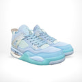 Air Jordan 4 with Off White Ice Blue — product image