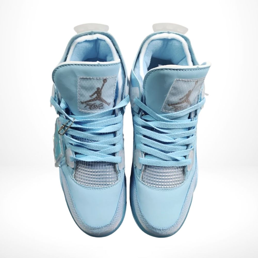 Air Jordan 4 with Off White Ice Blue — product image