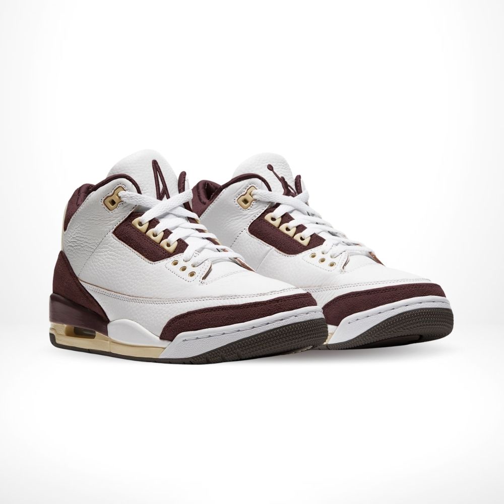 A Ma Maniere x Air Jordan 3 Burgundy Crush — product image
