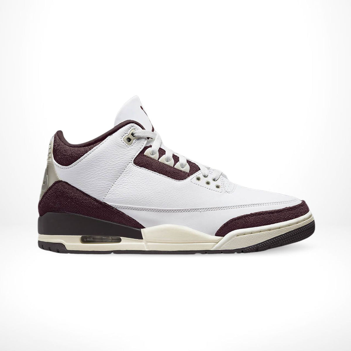 A Ma Maniere x Air Jordan 3 Burgundy Crush — product image
