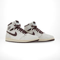A Ma Maniére x Air Jordan 1 High OG Airness Sail Burgundy Red — product image