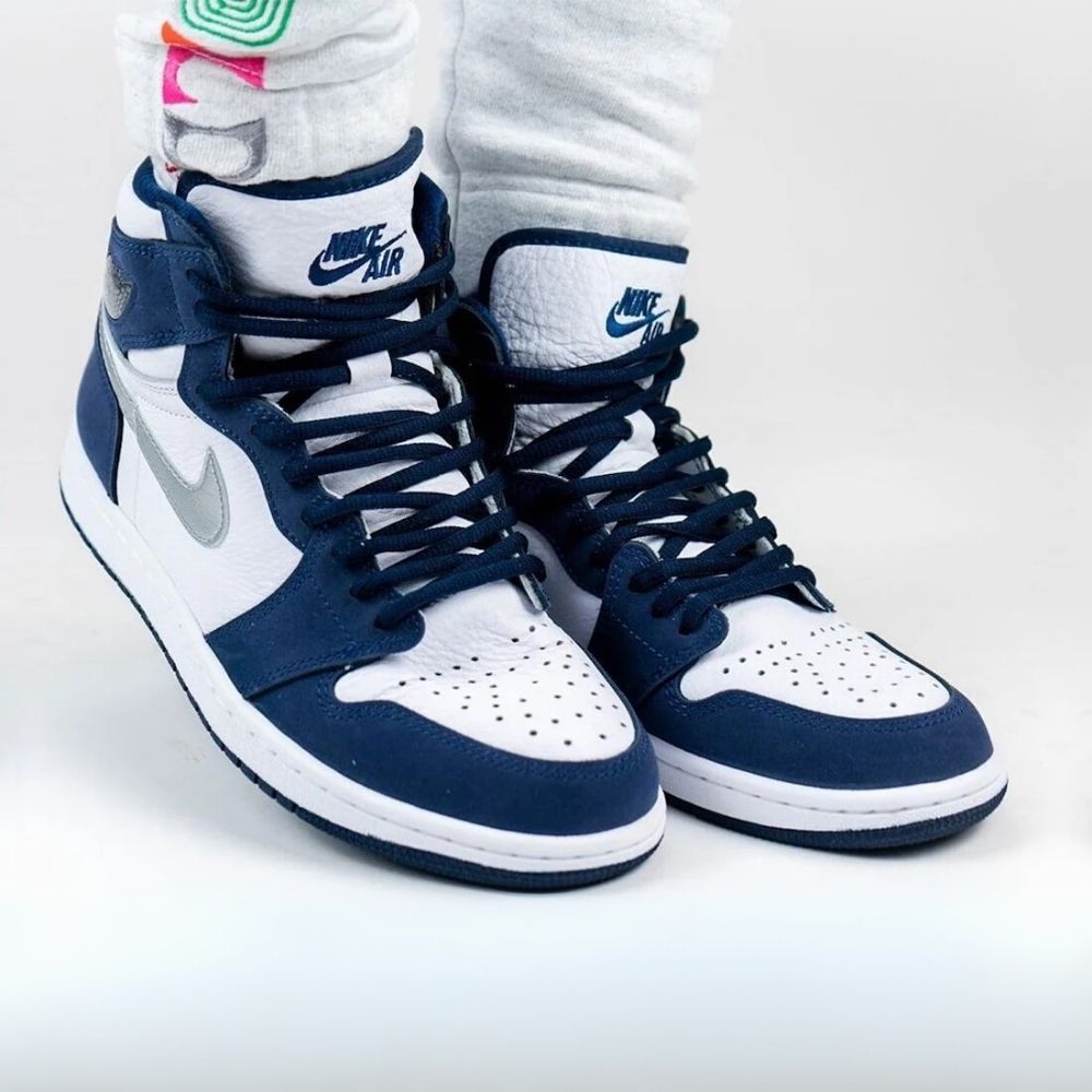 CO.JP Midnight Navy White 2020 — Air Jordan 1 Retro High — product image