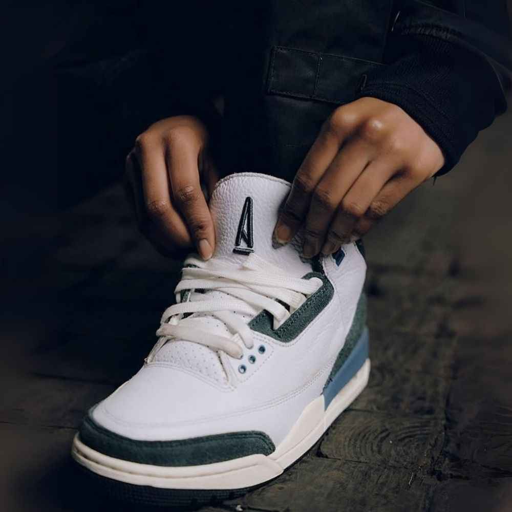 A Ma Maniére x Air Jordan 3 Retro OG For The Love Black White SP — product image