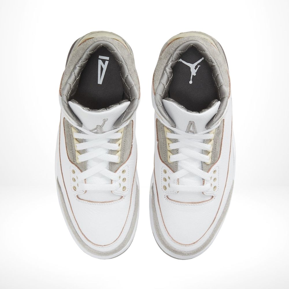 A Ma Maniére x Air Jordan 3 Retro Raised By Women White Grey SP — product image
