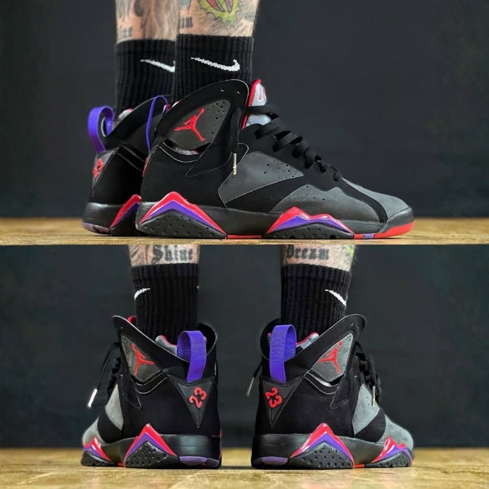 Raptor 2012 Dark Charcoal — Air Jordan 7 Retro — product image