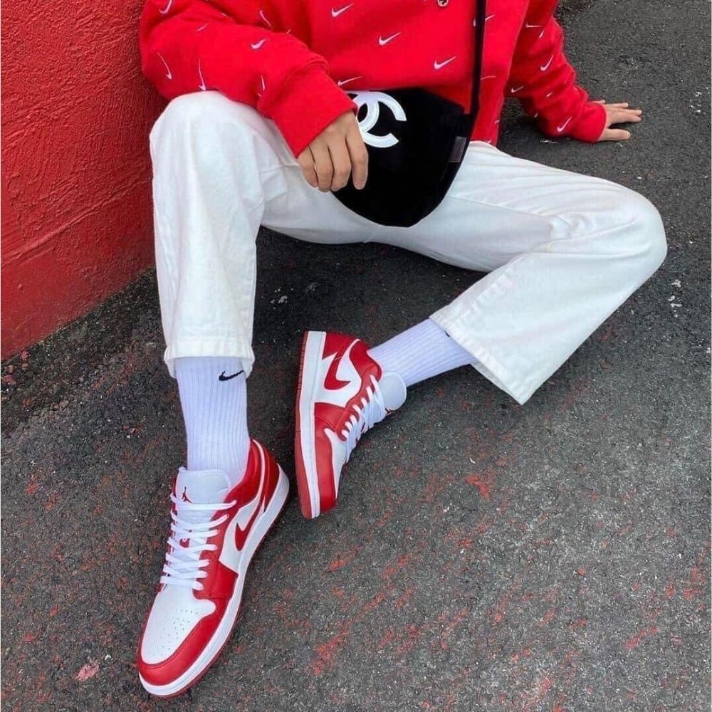 Gym Red White — Air Jordan 1 Low — product image