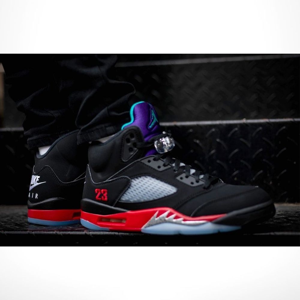 Top 3 Black Red — Air Jordan 5 Retro — product image