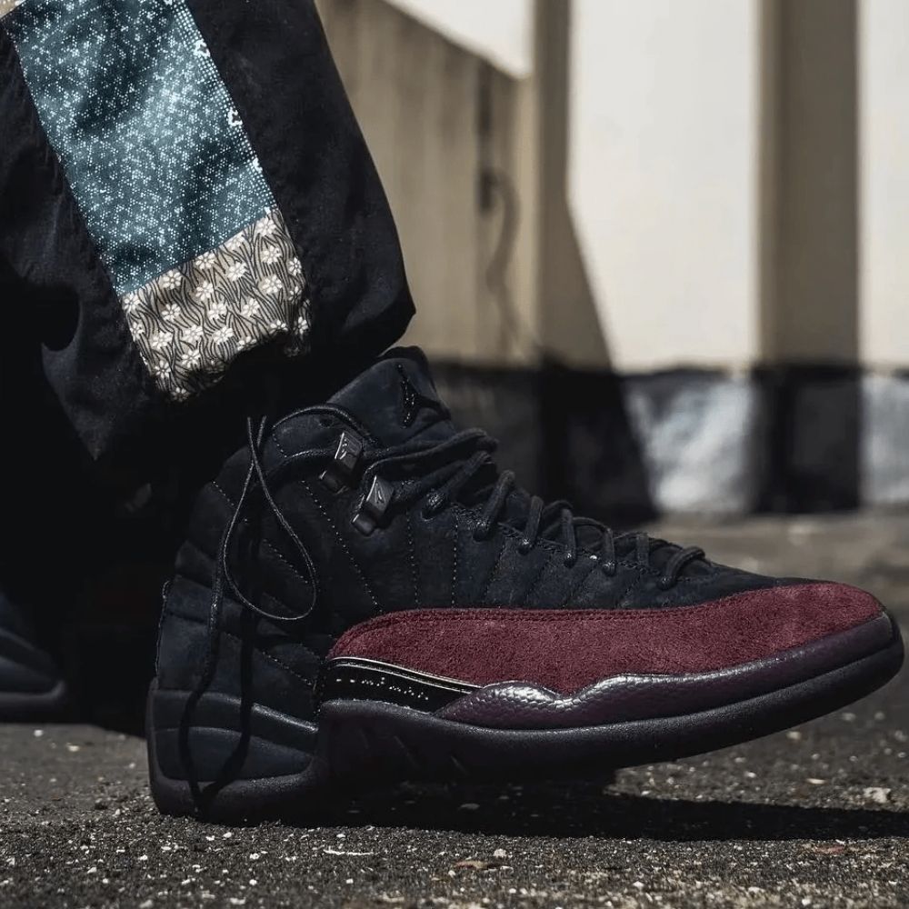 A Ma Maniére x Air Jordan 12 Retro SP Black Velvet — product image