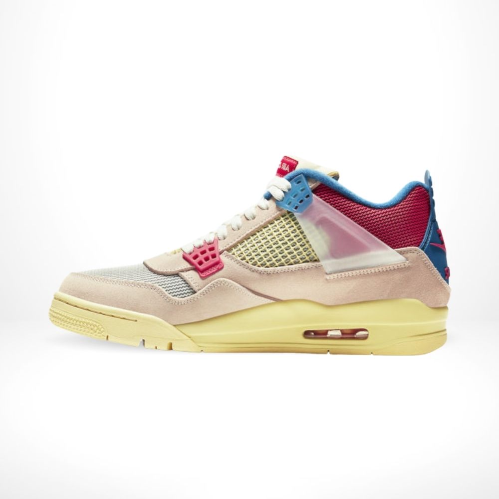 Air Jordan 4 Retro with Nike Air Union LA Guava Ice Pink — product image