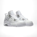 25th Silver Anniversary Metallic Silver — Air Jordan 4 Retro — product image