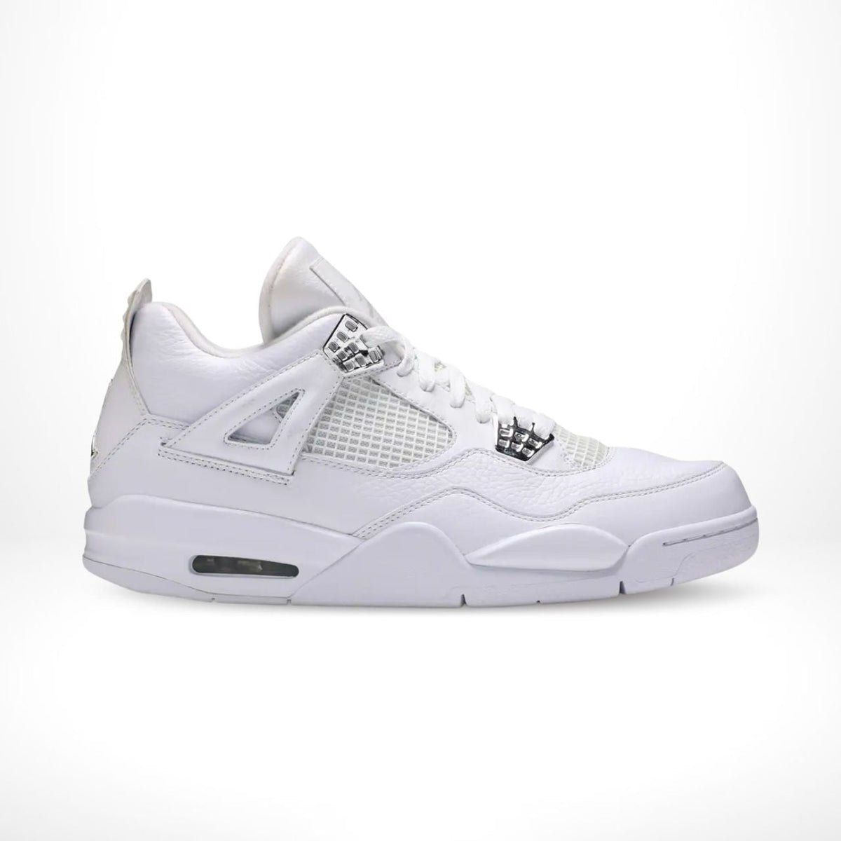 25th Silver Anniversary Metallic Silver — Air Jordan 4 Retro — product image