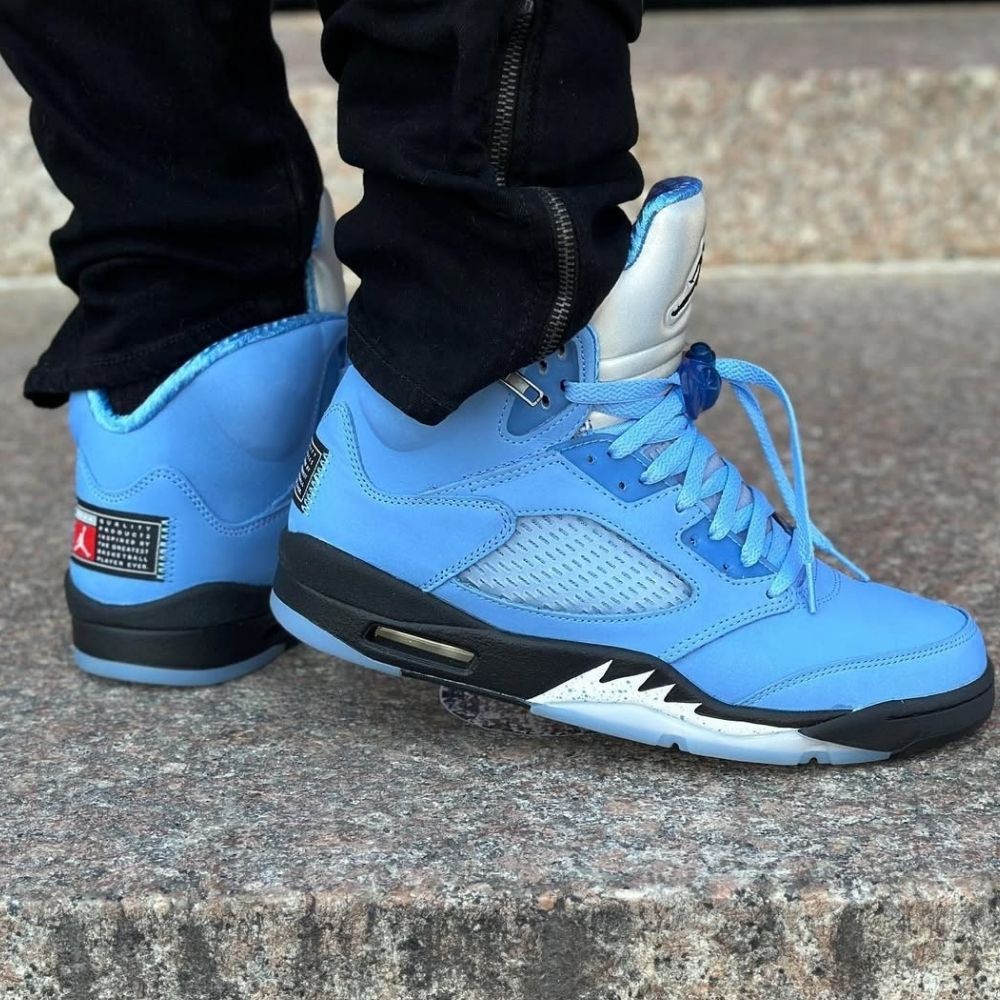 UNC University Blue — Air Jordan 5 Retro — product image