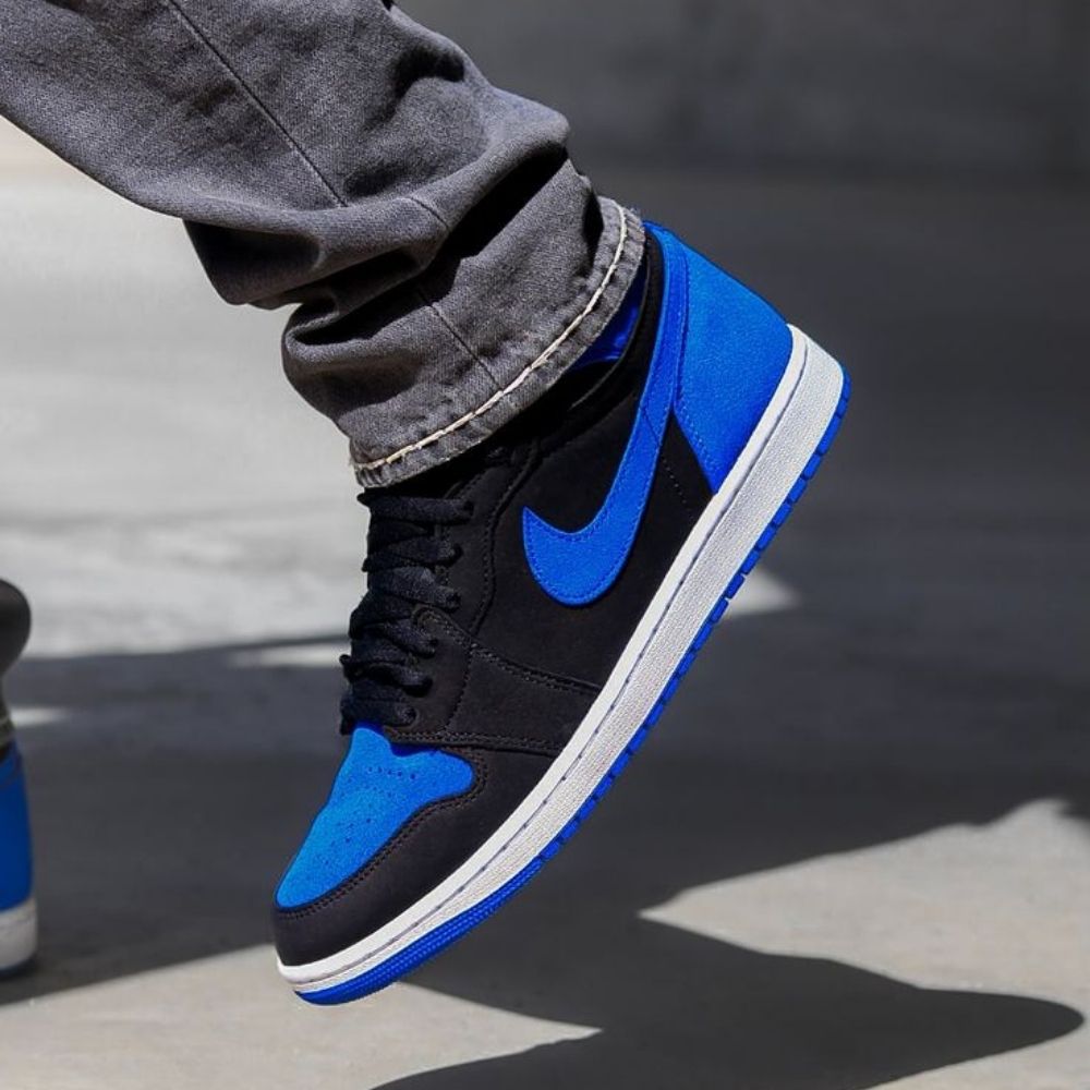 85 Royal Blue Black — Air Jordan 1 Retro Low — product image