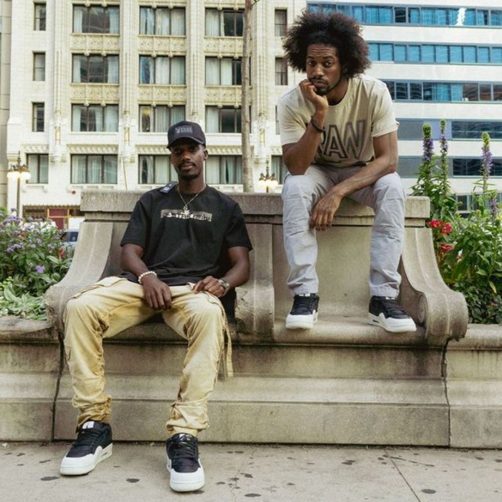 Nigel Sylvester x Air Jordan 4 RM Black Light Bone — product image