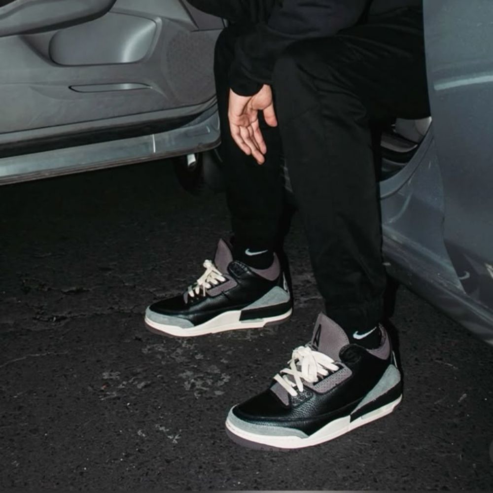 A Ma Maniere x Air Jordan 3 Retro OG SP Black Violet Ore — product image