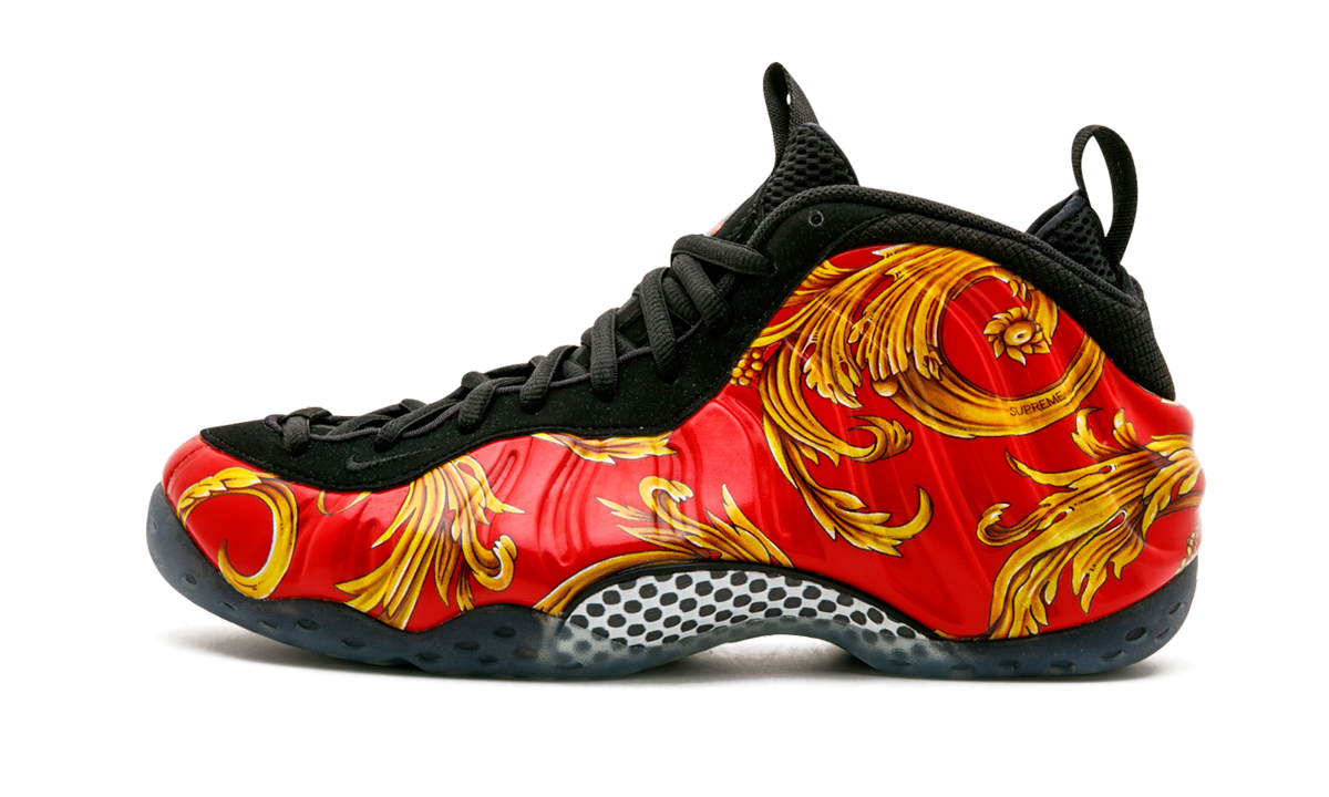 "Supreme - Red" Air Foamposite One 652792 600 - product image from the listing.