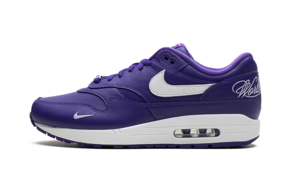 "Supreme Varsity Purple" Air Max 1 '87 SP HF8813 500 - product image from the listing.