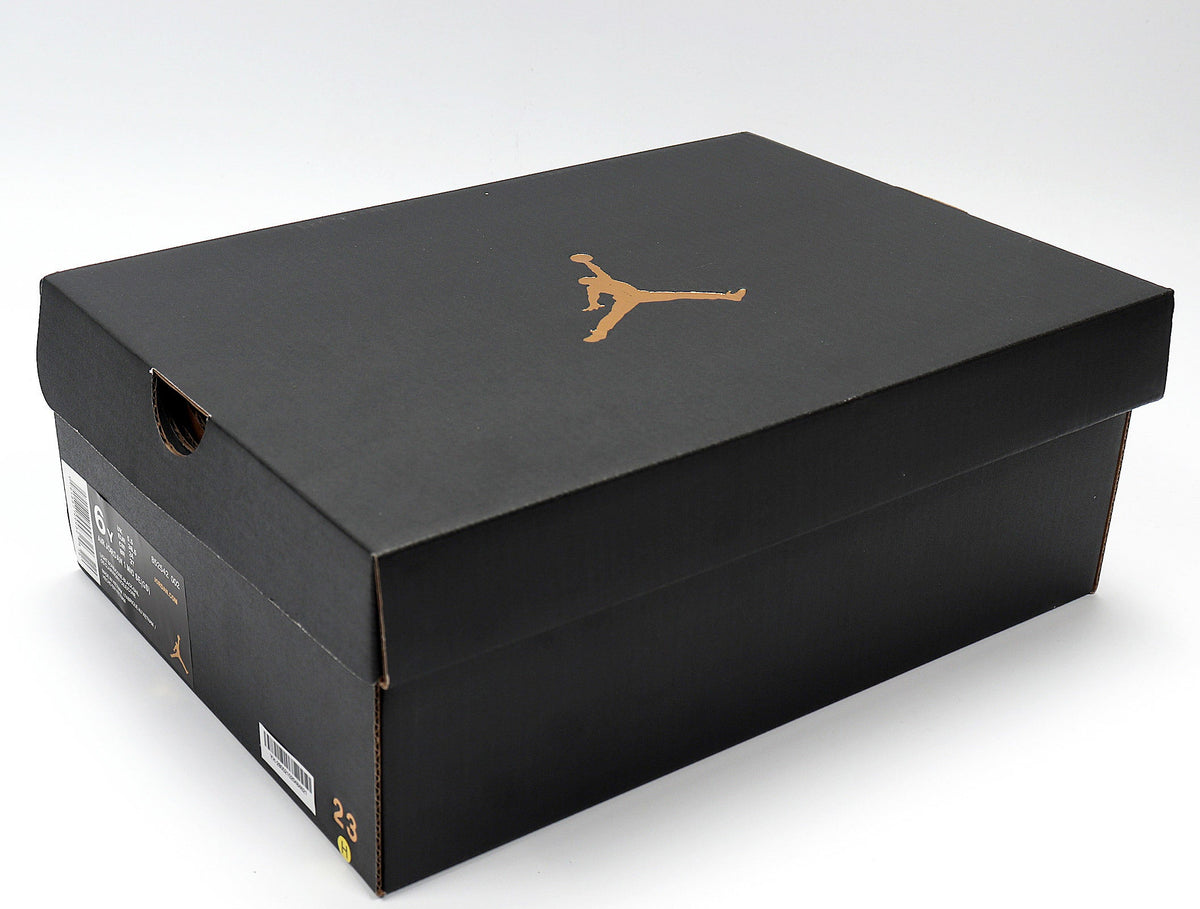 Light Smoke Grey and Black Jordan 1 Retro High OG Sneakers - product image from the listing.