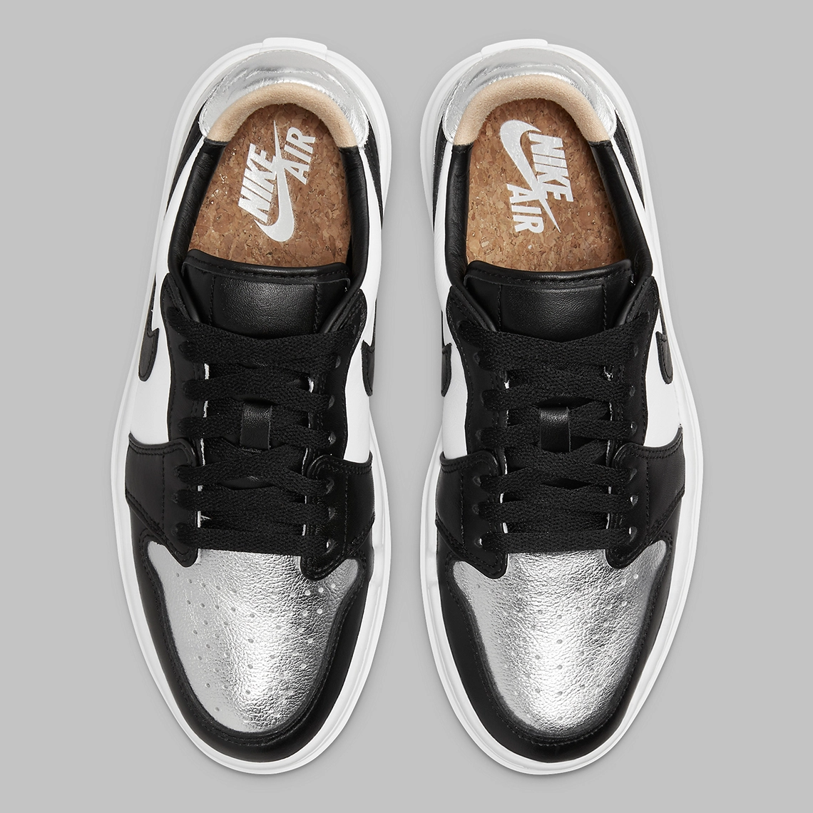 Silver Toe — Air Jordan 1 Low Elevate SE