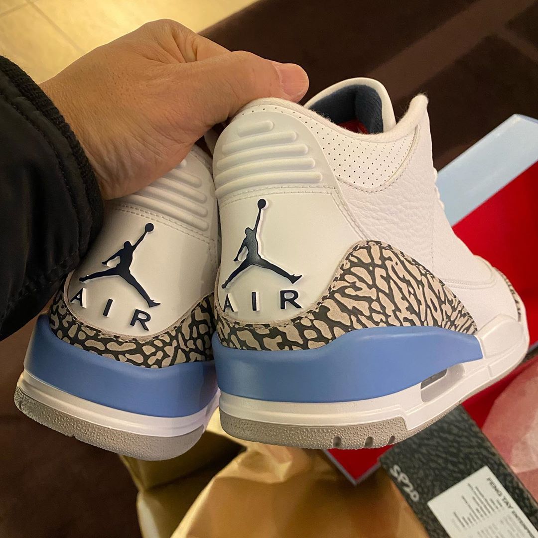 UNC — Air Jordan 3 Retro