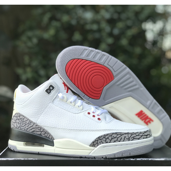 White Cement Reimagined — Jordan 3 Retro