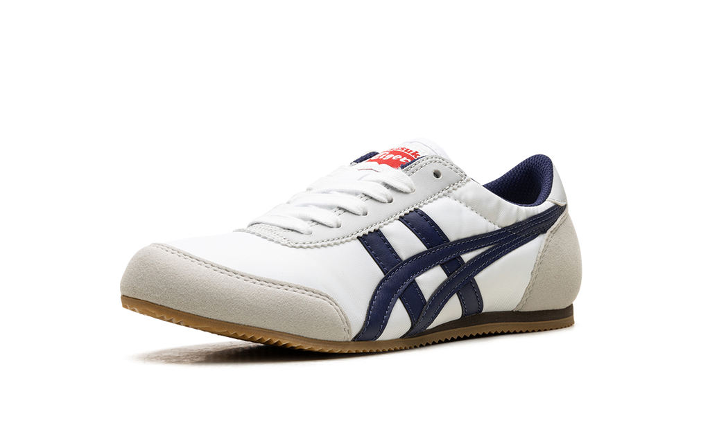 Onitsuka Tiger Track Trainer in White Blue 140767 - product image from the listing.