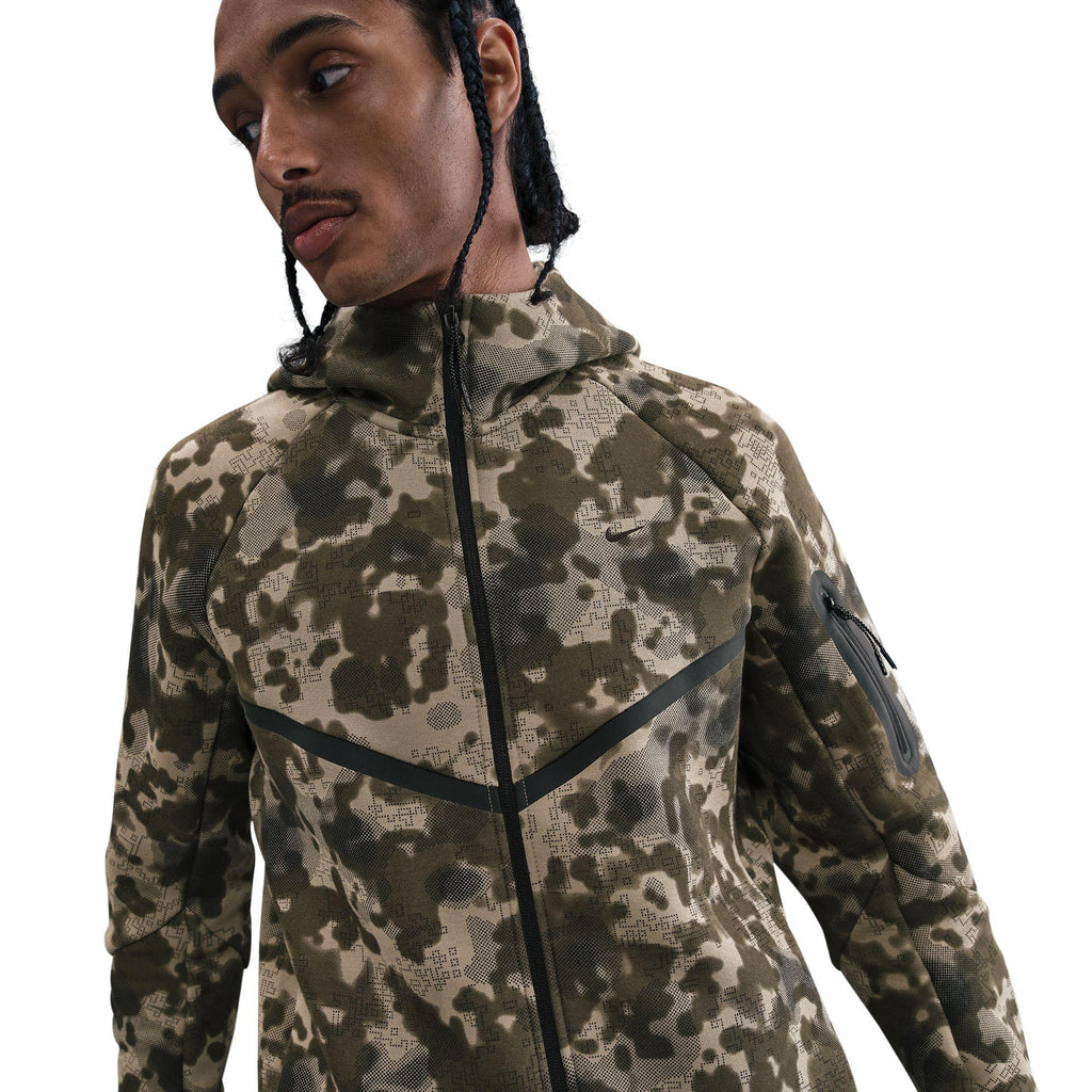 Tech Camo Full-Zip Fleece Camo Windrunner Jacket by Nike — product image